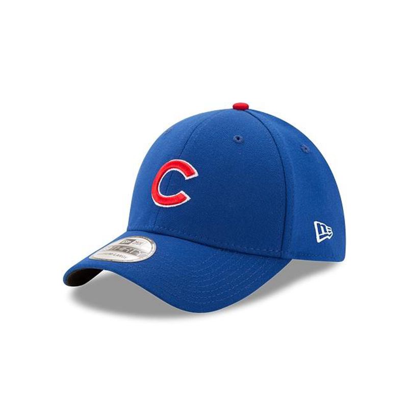 MLB Chicago Cubs Team Classic 39Thirty Stretch Fit (UVS7789) - Blue New Era Caps